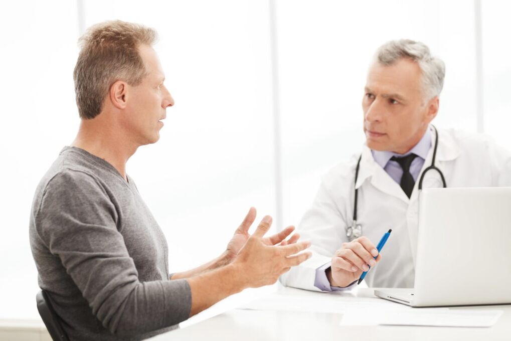 See a doctor for prostatitis