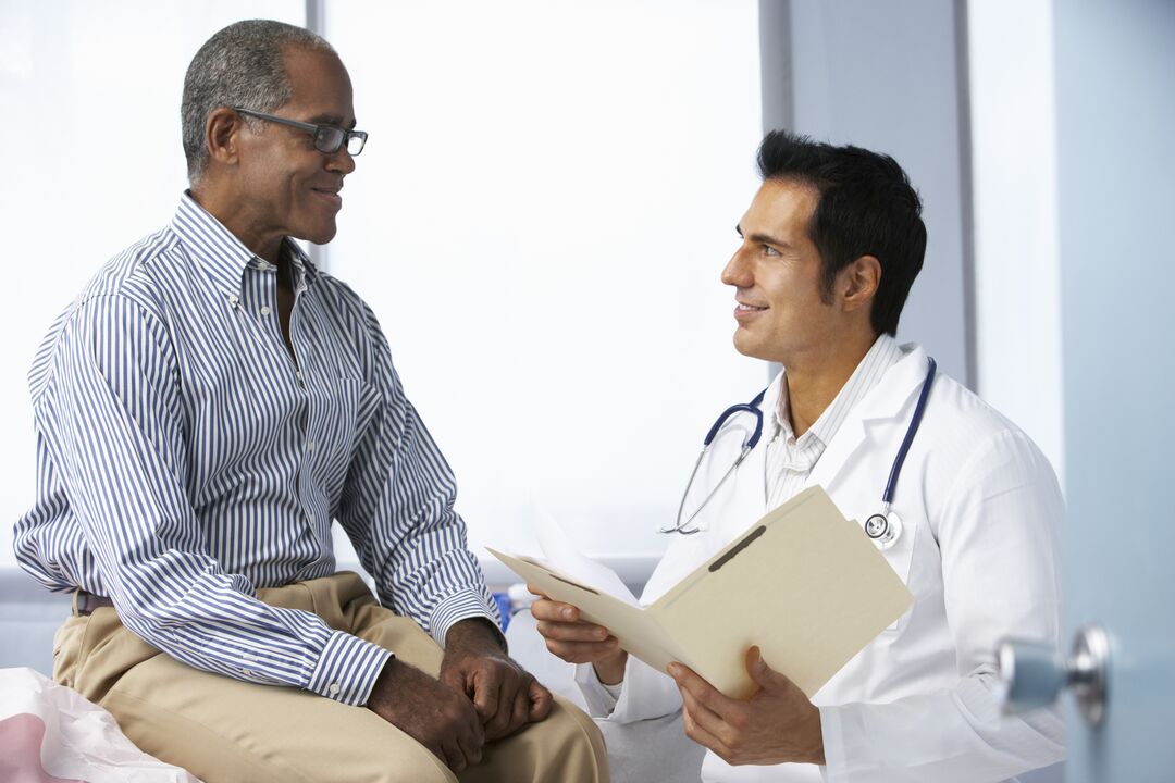 medical consultation for prostatitis